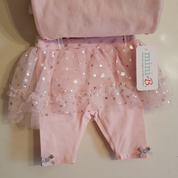 Mini B Unicorn 6 MO Babygirl 2 Piece Set - Picture 3 of 8